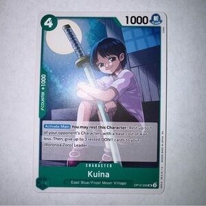 One Piece CCG Kuina Legacy Of The Master UC OP12-026 NM